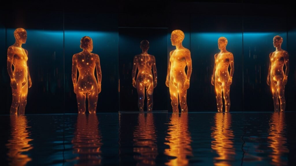 inner reflection being reflected energy field