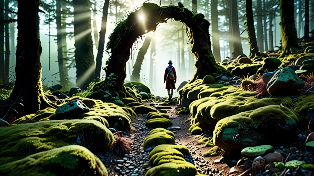 A sacred forest path inviting deeper remembrance