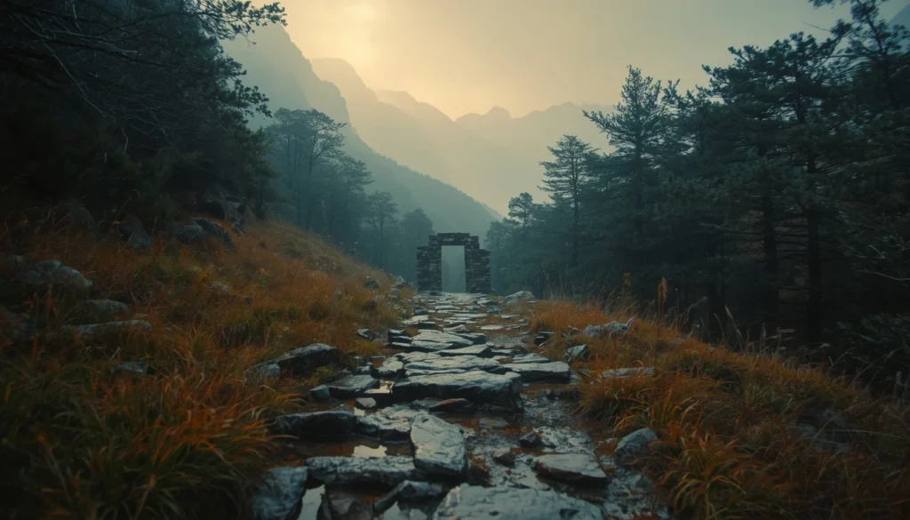 The Oracle doorway after an Oracle Session
